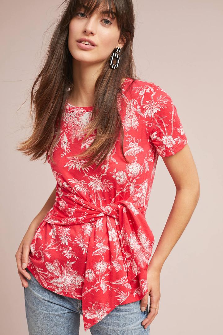 Maeve Sherbrooke Tie-waist Top