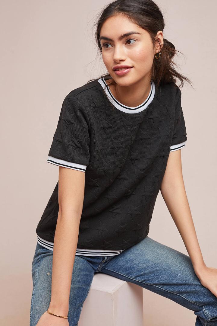 Lea & Viola Star Sweatshirt Tee