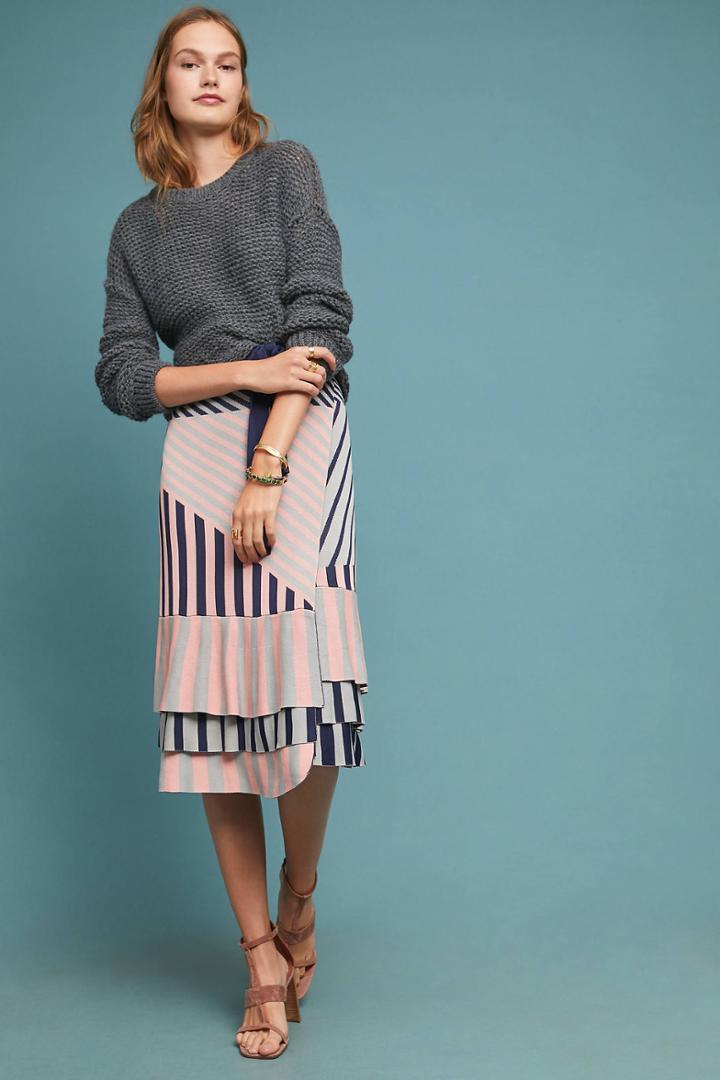 Tabula Rasa Faliro Striped Skirt