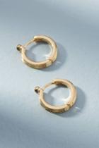 Anthropologie Isadora Hugger Hoop Earrings