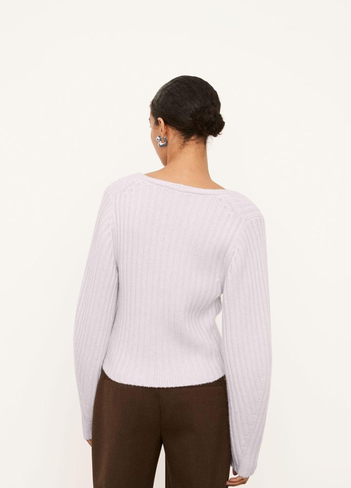 Vince Full Sleeve Fitted V-neck