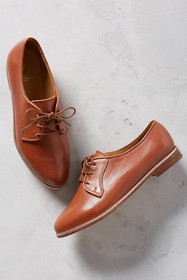 Bobbies La Brillante Leather Oxfords