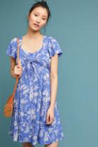 Maeve Jill Flutter-sleeve Dress