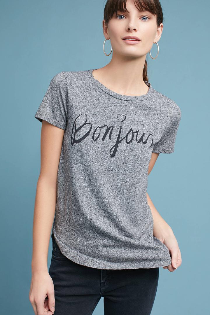 Sol Angeles Bonjour Graphic Tee