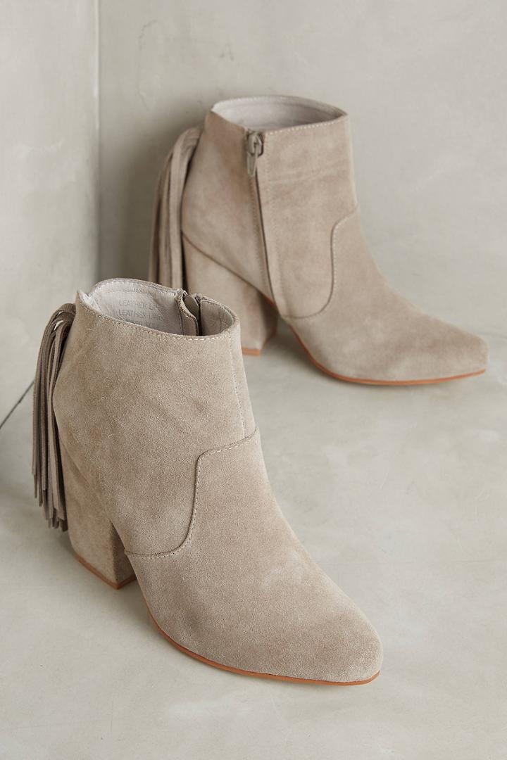 Aovera Kailie Fringe Booties