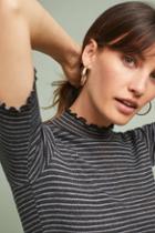 T.la Textured Mock Neck Top