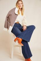Pilcro And The Letterpress Pilcro Ultra High-rise Slim Flare Jeans