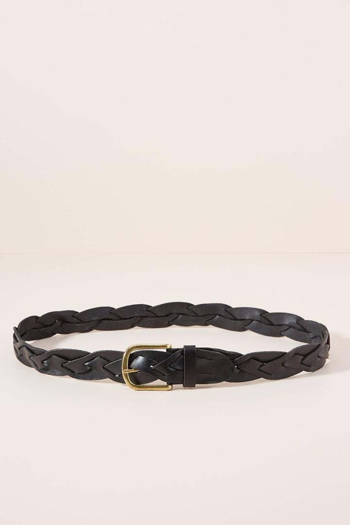 Linea Pelle Classic Braided Belt