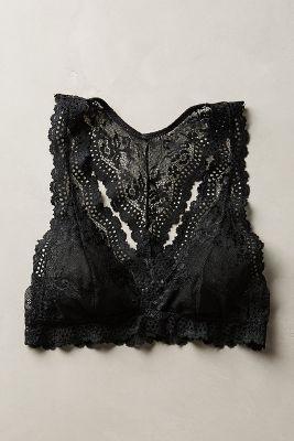 Eberjey Colette Racerback Bralette Black
