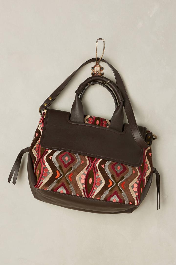 Maliparmi Embroidered Virginia Shoulder Bag