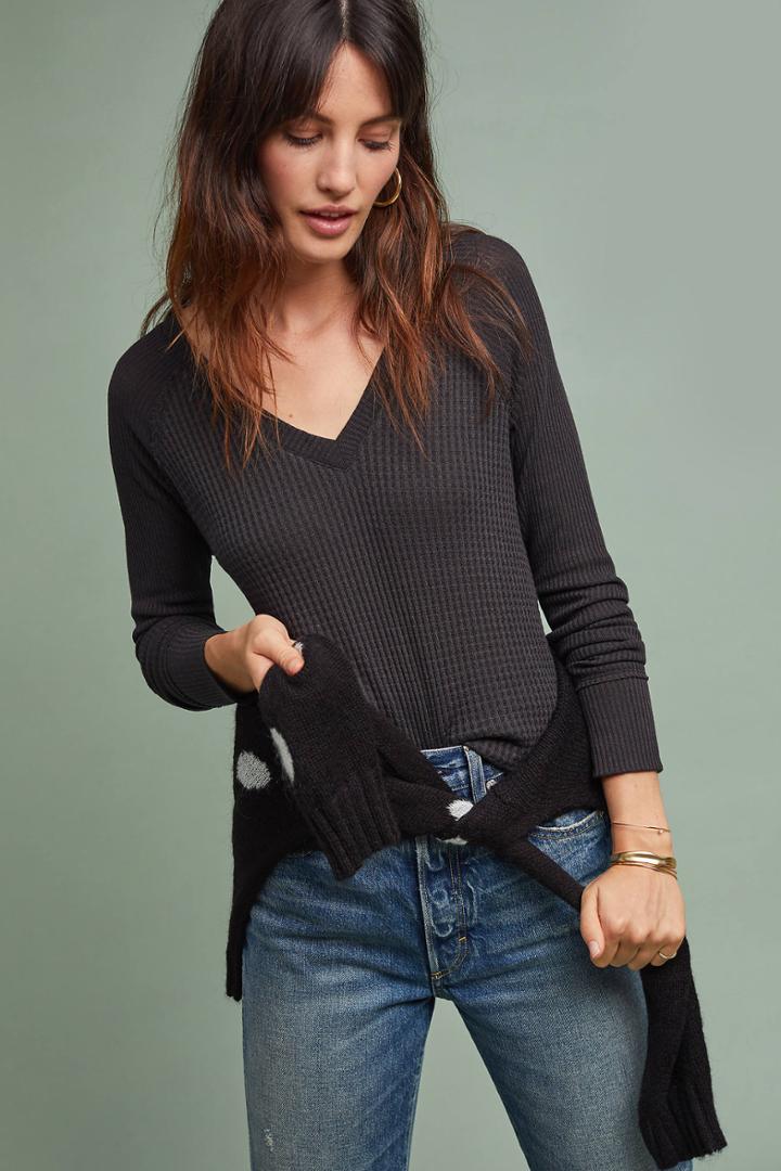 Maeve Pearson Waffle Top