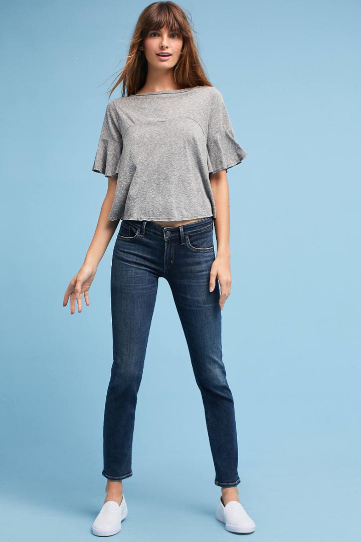 Anthropologie Citizens Of Humanity Racer Low-rise Skinny Jeans