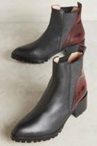 Kmb Patent Chelsea Ankle Boots