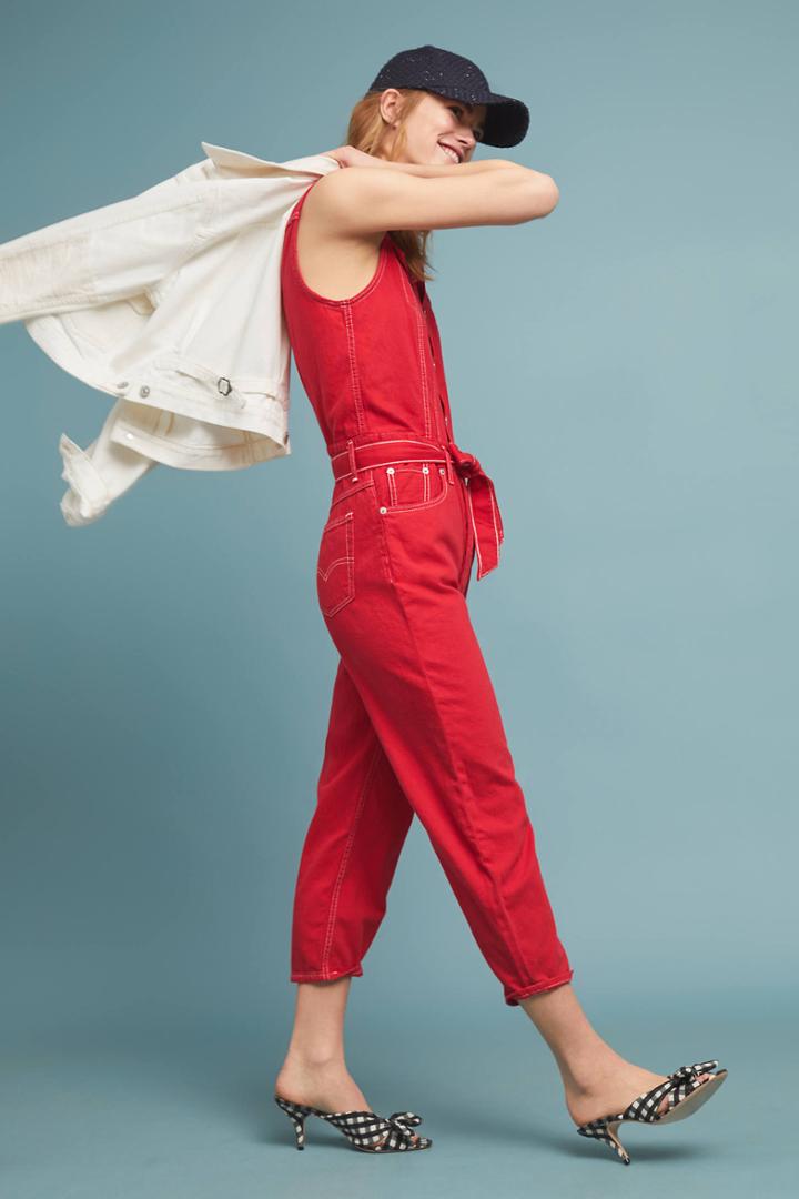 Levi's Tapered Denim Jumpsuit