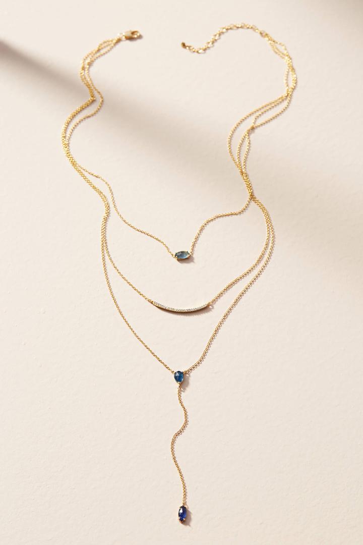 Anthropologie Abigail Delicate Lariat Necklace