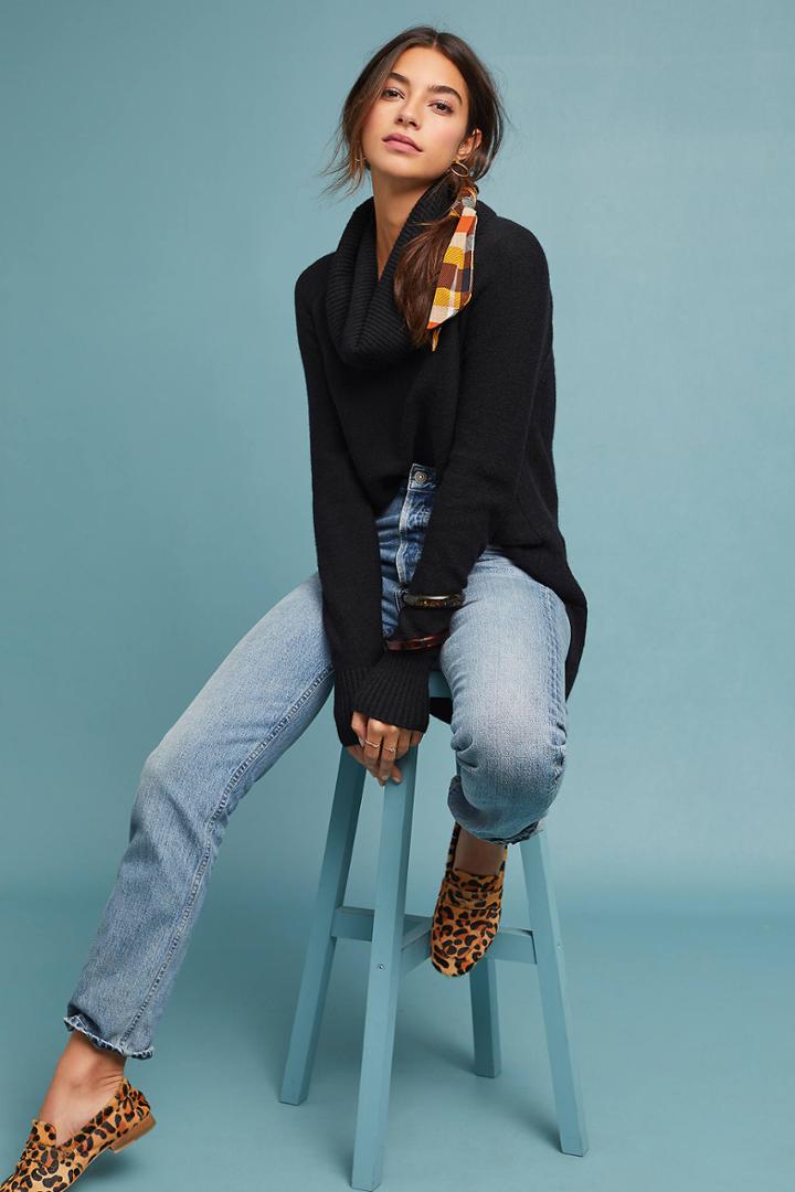 Moth Brenta Cowl Neck Pullover