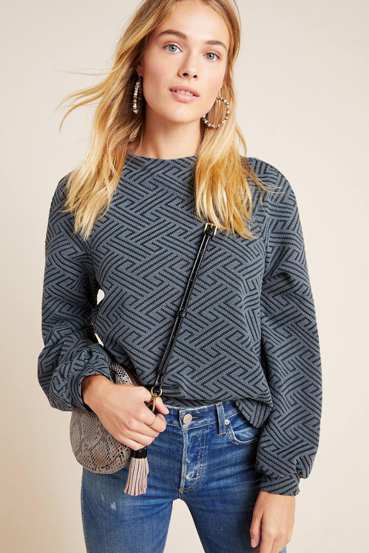 W5 Concepts Westerly Geometric Pullover