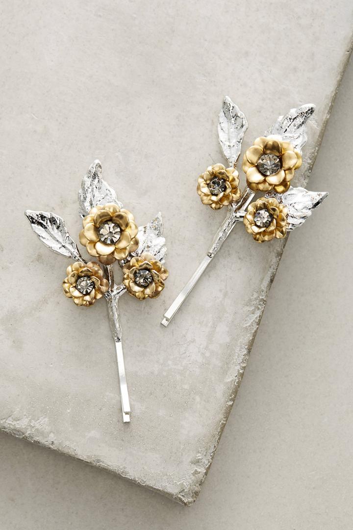 Miss Ellie Gilded Garden Bobby Pin Set