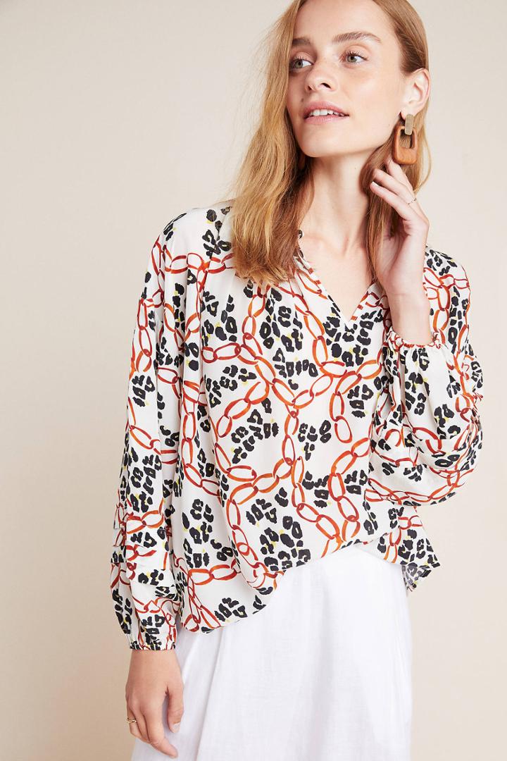 Corey Lynn Calter Malena Peasant Blouse