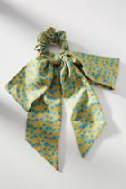 Anthropologie Floral Frolic Ponytail Holder