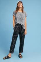 Anthropologie Faux Leather Pants