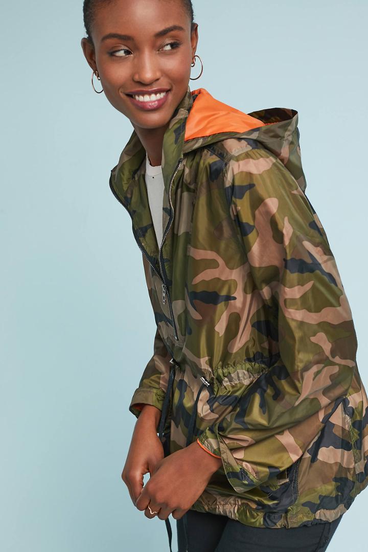 Blanknyc Camo Windbreaker