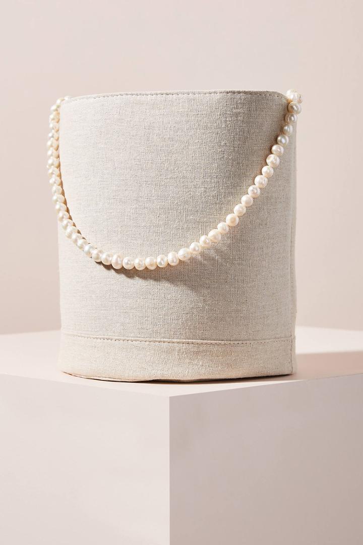 Donni. Ciao Mixed-material Bucket Bag