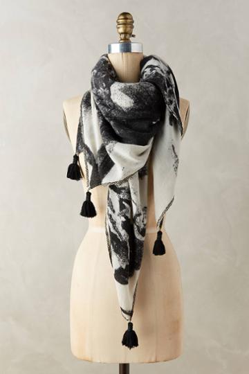 Duet Blurry Wool Scarf