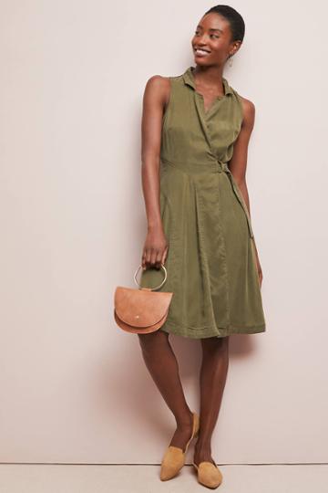 From The Heart Of Building 18 Hyannis Sleeveless Shirtdress