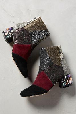 Bettye Muller Cyd Patchwork Booties