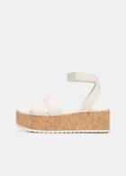 Vince Leather Jet Platform Sandal