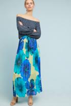 Eva Franco Terrarium Pleated Skirt