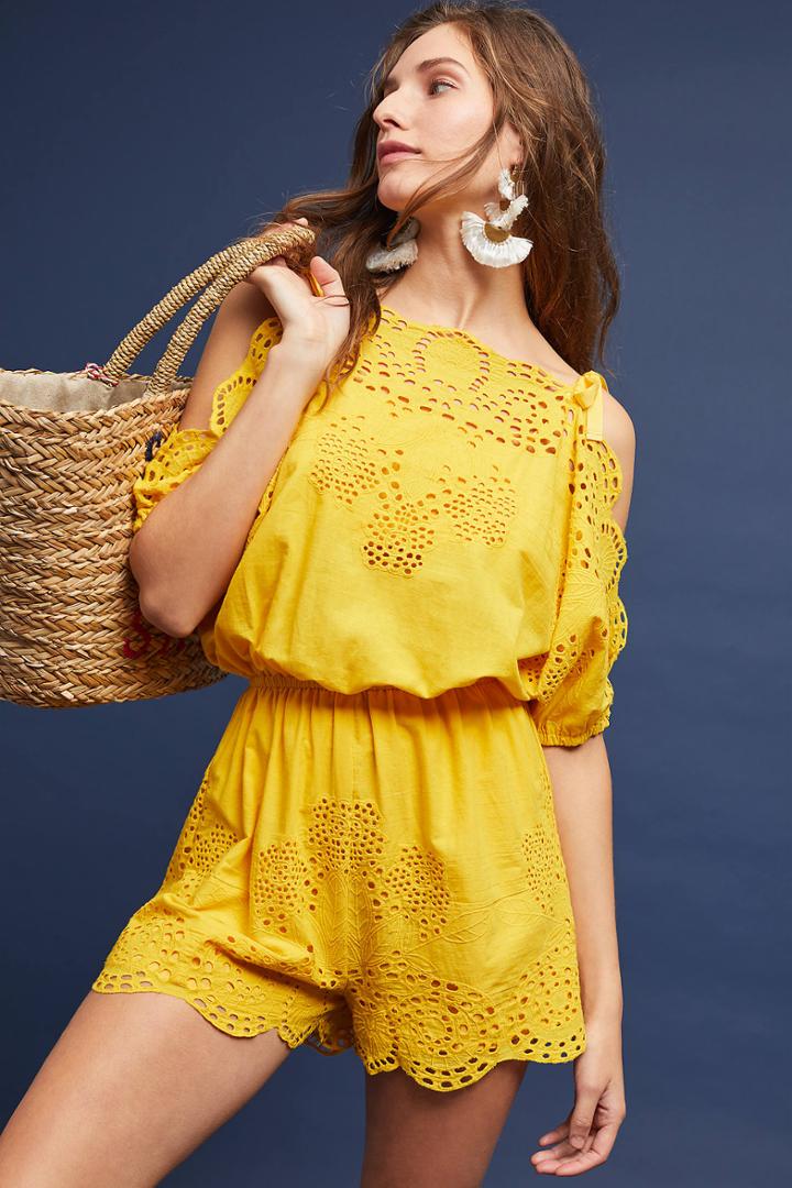 Harlyn Starla Eyelet Romper