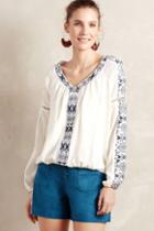 Akemi + Kin Merewen Peasant Top