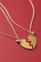 Anthropologie Best Friends Forever Necklaces