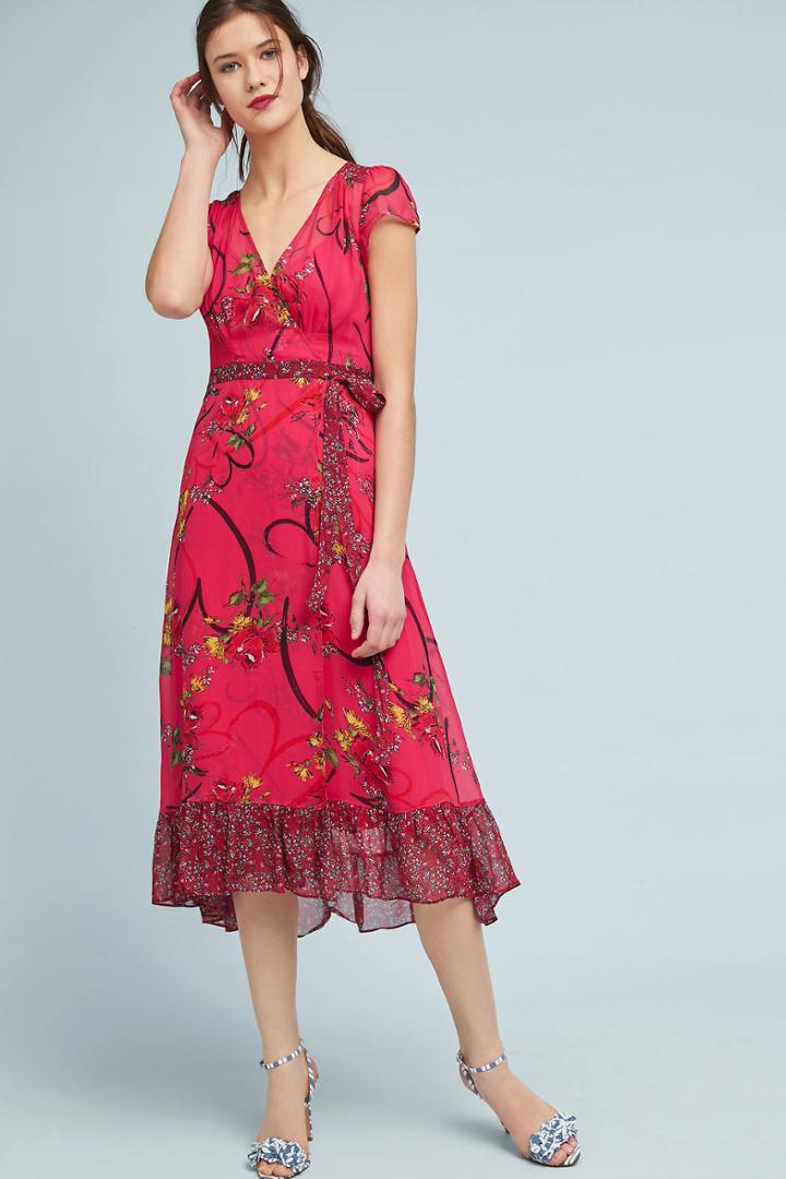 Maeve Valentine Wrap Dress