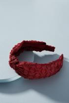 Anthropologie Sheer Polka Dot Headband