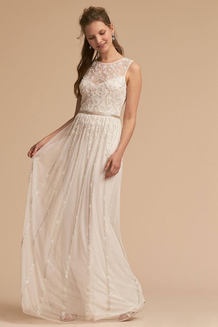 Anthropologie Eliza Wedding Guest Dress
