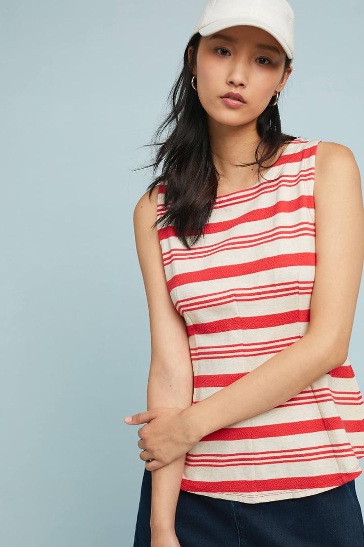 Vanessa Virginia Mauritius Striped Top