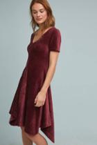 Saturday/sunday Ribbed Velvet Dress