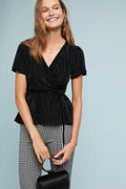 If By Sea Kensington Velvet Wrap Top