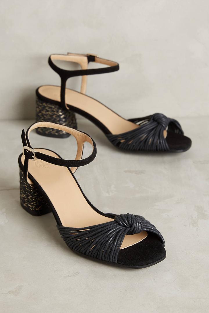 Anthropologie Castaner Mar-knot Block Heels
