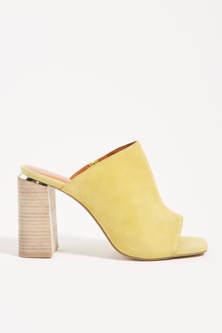 Bruno Premi Suede Heeled Mules