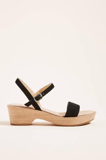 Maypol Wooden Heeled Sandals