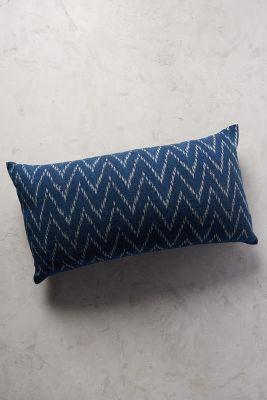 John Robshaw Indigo Wave Pillow Navy