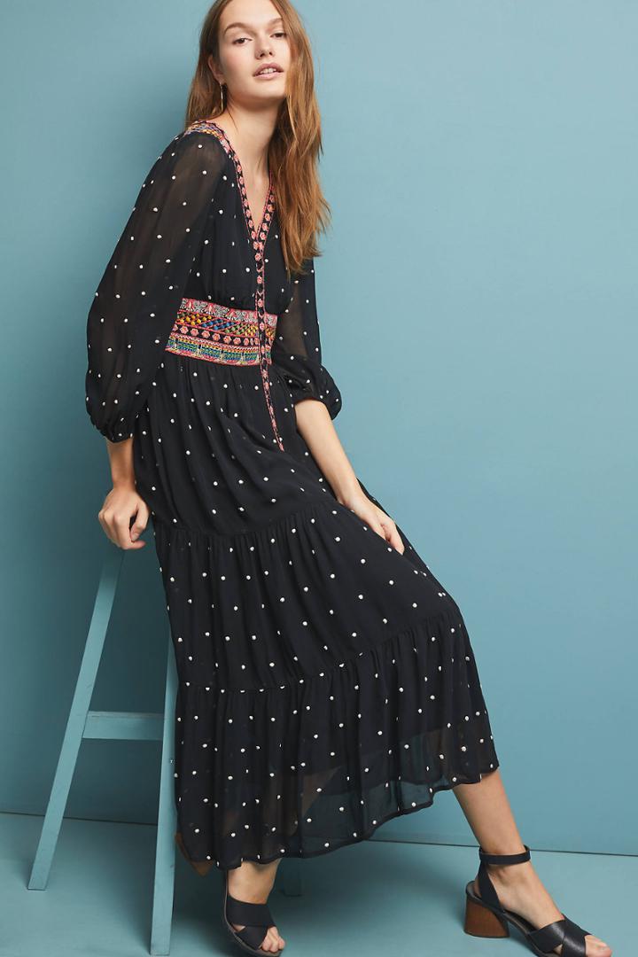 Anthropologie La Boheme Dress
