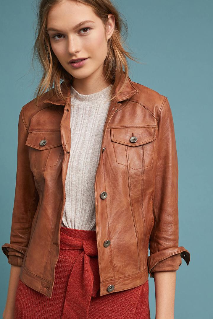 Jakett Classic Leather Jacket