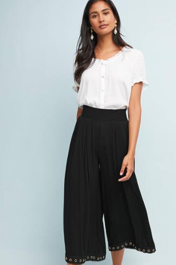 Misa Kova Linen Cropped Pants