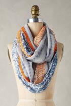 Anthropologie Knotted Paisley Infinity Scarf