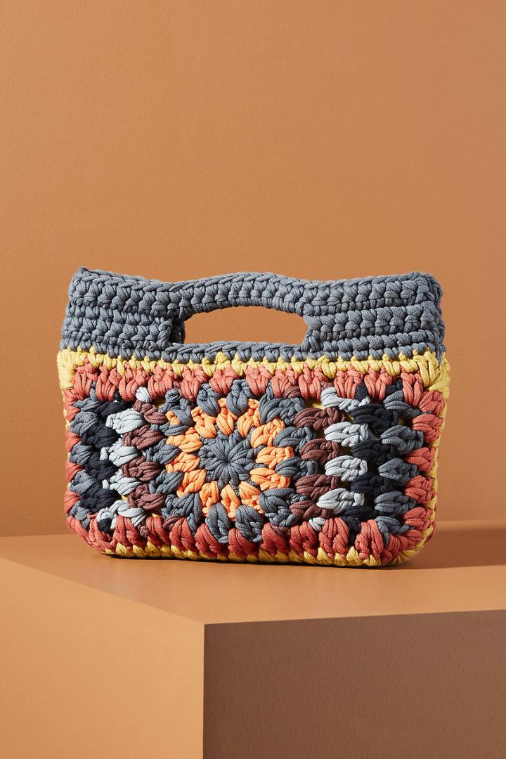Anthropologie Joanie Knit Clutch